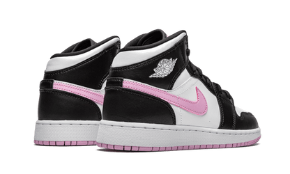 Jordan 1 Mid White Black Light Arctic Pink